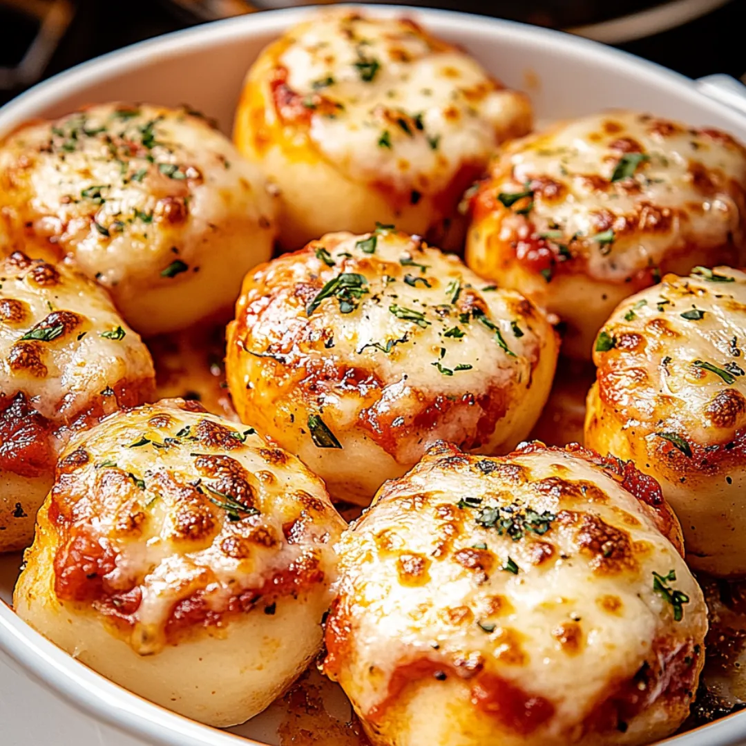 A bowl of cheese-covered potatoes.