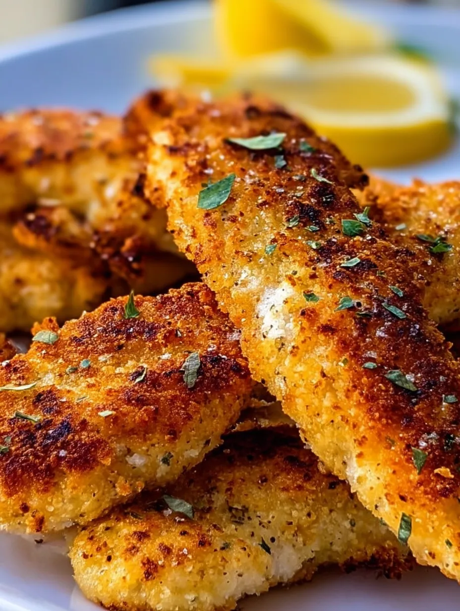 Gebratenes Hähnchen mit Zitronenscheibe.