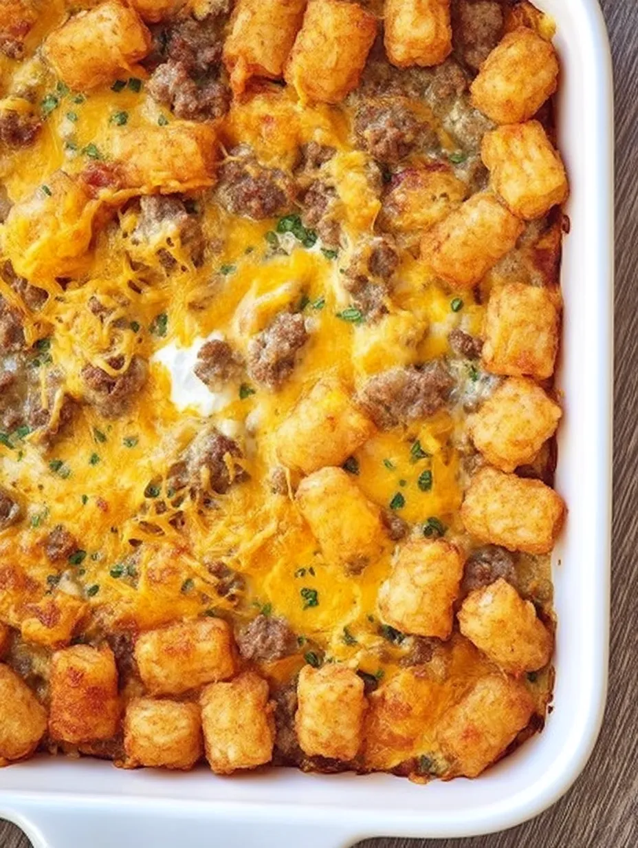 Eine Pfanne mit Kartoffelplätzchen und Fleisch.