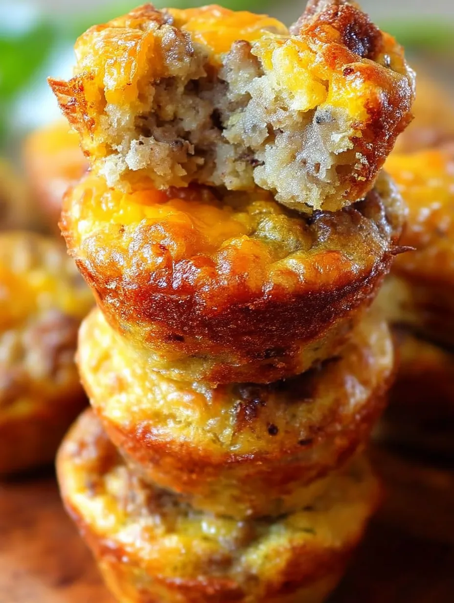 Ein Stapel Muffins, wobei von einem abgebissen wurde.