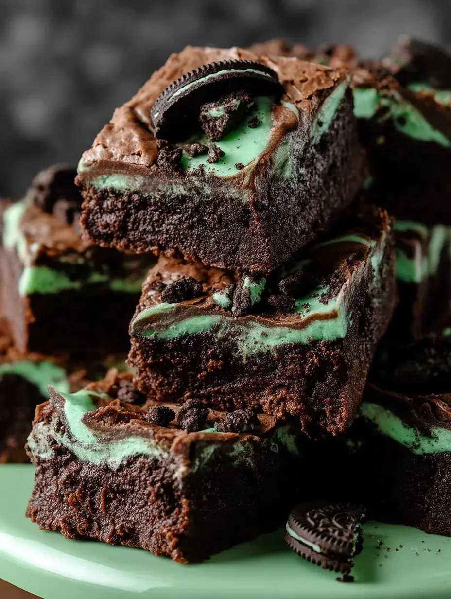 Schokoladenkuchen mit Oreo-Keksen als Topping.