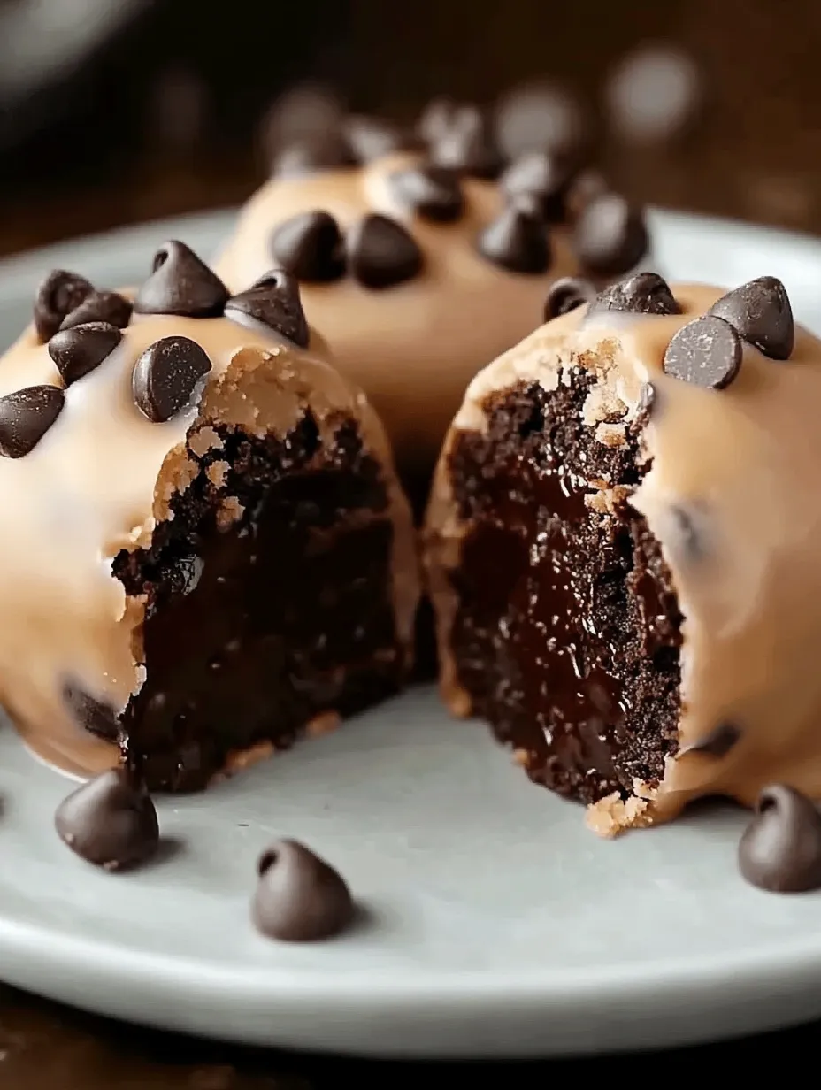 Ein Schokoladenkuchen mit Schokoladenstückchen obendrauf.