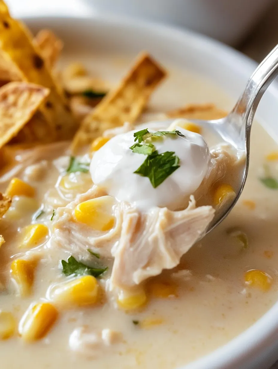 A spoon is in a bowl of soup.