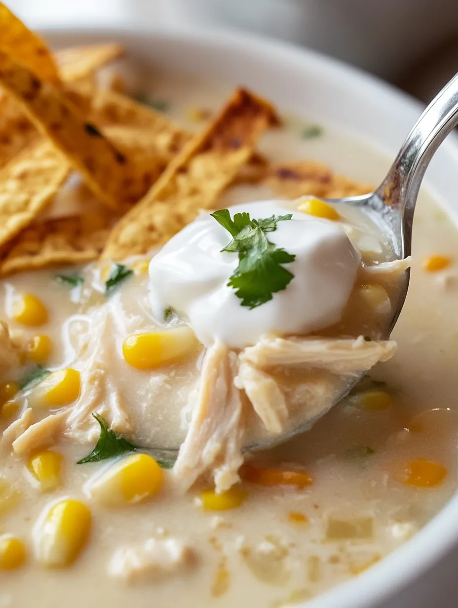 A spoon is in a bowl of soup.