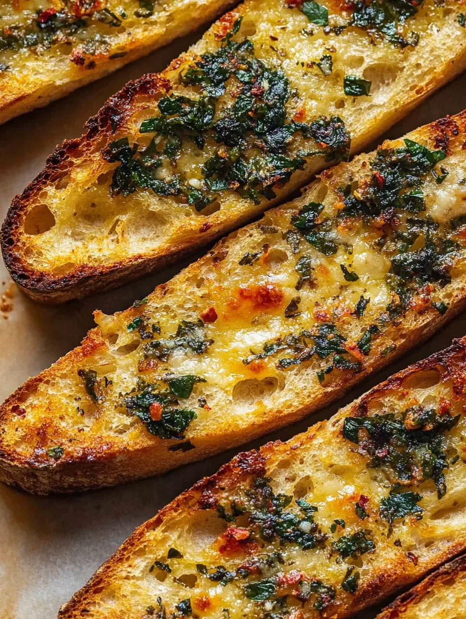 Eine Brotscheibe mit frischen Kräutern darauf.