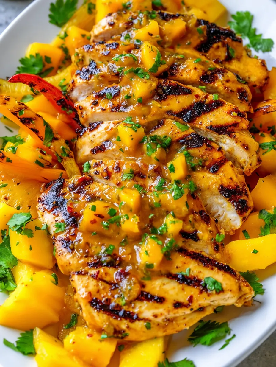 Hähnchen mit Paprika und Soße.