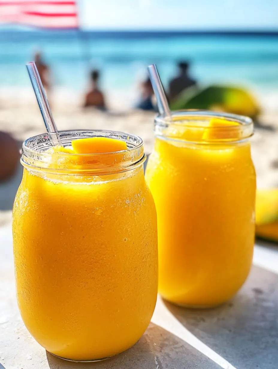 Zwei Gläser mit Orangensaft stehen auf einem Tisch.