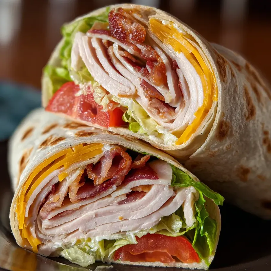 Ein Snack mit Bacon und knackigem Salat.