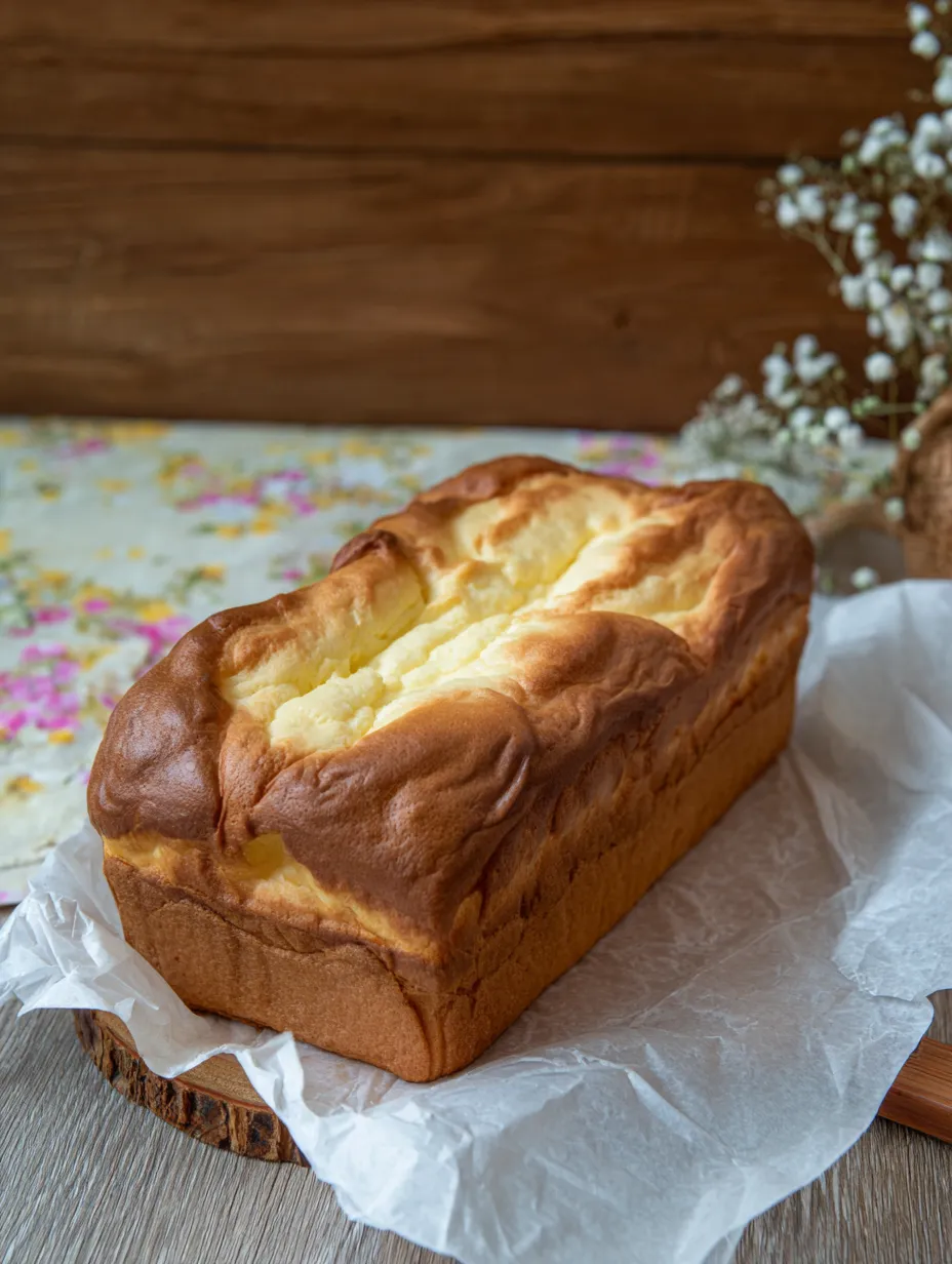 Ein angebrochenes Brotlaib.