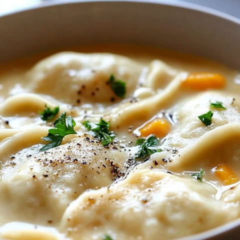 Eine Suppenschüssel mit Nudeln und Gemüse.